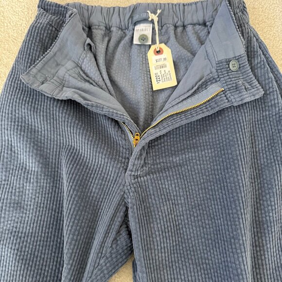 CP Shade Polly Wide-leg Wide-wale Corduroy Pants, Size XS, Color Chambrey Blue - Picture 4 of 7